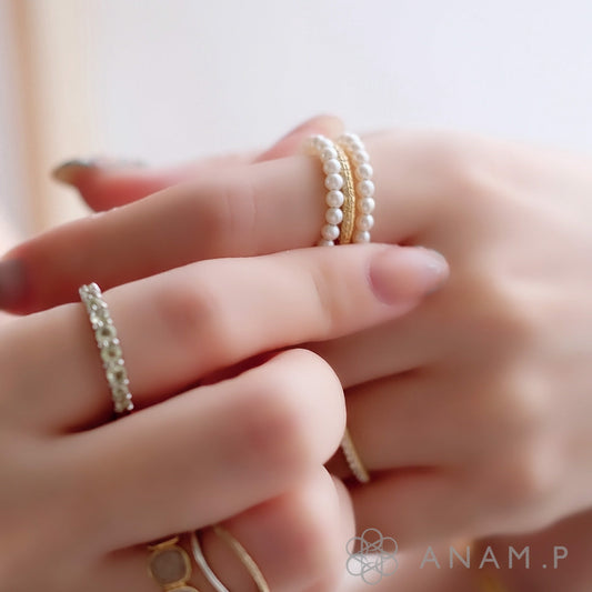 【Customer Voice】AM11:00 淡水パール ホワイト チョーカー｜照りに驚いたという言葉